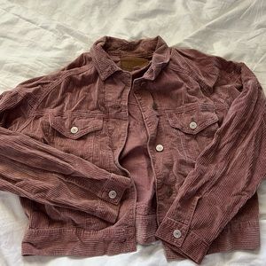American eagle corduroy crop jacket